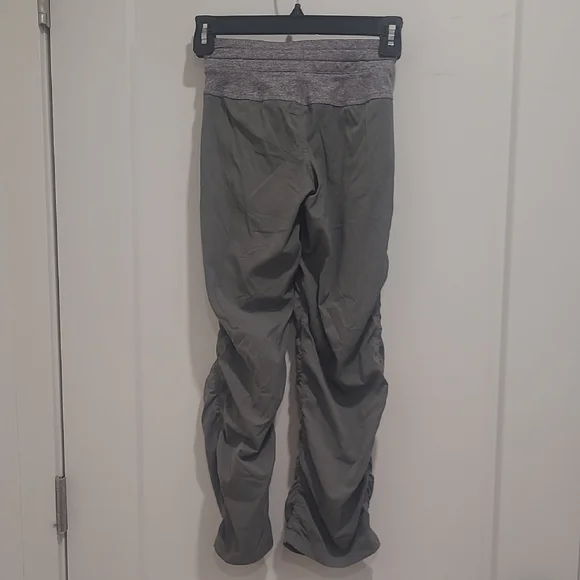 Gray Drawstring Pants - Picture 2 of 4